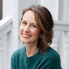 Image of Emily P Freeman, amazing internet blogger, author and podcaster. Headshot of author who helped me change my life and thrive.